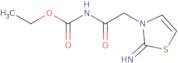 Ethyl [(2-imino-1,3-thiazol-3(2H)-yl)acetyl]carbamate