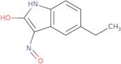 (3E)-5-Ethyl-1H-indole-2,3-dione 3-oxime