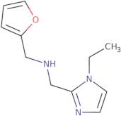 [(1-Ethyl-1H-imidazol-2-yl)methyl](2-furylmethyl)amine dihydrochloride