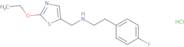 N-[(2-Ethoxy-1,3-thiazol-5-yl)methyl]-2-(4-fluorophenyl)ethanamine hydrochloride