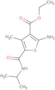 Ethyl 2-amino-5-[(isopropylamino)carbonyl]-4-methylthiophene-3-carboxylate