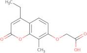 [(4-Ethyl-8-methyl-2-oxo-2H-chromen-7-yl)oxy]acetic acid