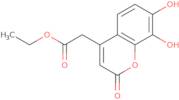 Ethyl (7,8-dihydroxy-2-oxo-2H-chromen-4-yl)acetate