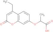 2-[(4-Ethyl-2-oxo-2H-chromen-7-yl)oxy]propanoic acid