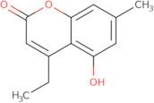 4-Ethyl-5-hydroxy-7-methyl-2H-chromen-2-one