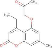 4-Ethyl-7-methyl-5-(2-oxopropoxy)-2H-chromen-2-one