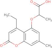 2-[(4-Ethyl-7-methyl-2-oxo-2H-chromen-5-yl)oxy]propanoic acid