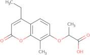 2-[(4-Ethyl-8-methyl-2-oxo-2H-chromen-7-yl)oxy]propanoic acid