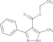 Ethyl 3-methyl-5-phenyl-1H-pyrazole-4-carboxylate