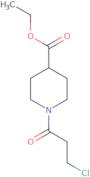 Ethyl 1-(3-chloropropanoyl)piperidine-4-carboxylate