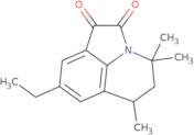 8-Ethyl-4,4,6-trimethyl-5,6-dihydro-4H-pyrrolo[3,2,1-ij]quinoline-1,2-dione