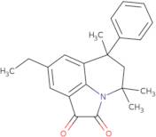 8-Ethyl-4,4,6-trimethyl-6-phenyl-5,6-dihydro-4H-pyrrolo[3,2,1-ij]quinoline-1,2-dione