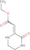 Ethyl (2E)-(3-oxopiperazin-2-ylidene)acetate