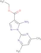 Ethyl 5-amino-1-(4,6-dimethylpyrimidin-2-yl)-1H-pyrazole-4-carboxylate