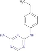 N-(4-Ethylphenyl)-1,3,5-triazine-2,4-diamine