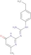 N-(4-Ethylphenyl)-N'-(6-methyl-4-oxo-1,4-dihydropyrimidin-2-yl)guanidine