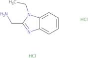 [(1-Ethyl-1H-benzimidazol-2-yl)methyl]amine dihydrochloride