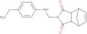 2-{[(4-Ethylphenyl)amino]methyl}-3a,4,7,7a-tetrahydro-1H-4,7-methanoisoindole-1,3-dione
