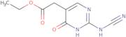 Ethyl [2-(cyanoamino)-4-hydroxypyrimidin-5-yl]acetate