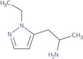 [2-(1-Ethyl-1H-pyrazol-5-yl)-1-methylethyl]amine