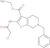 Ethyl 6-benzyl-2-[(chloroacetyl)amino]-4,5,6,7-tetrahydrothieno[2,3-c]pyridine-3-carboxylate