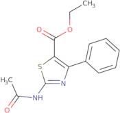 Ethyl 2-(acetylamino)-4-phenyl-1,3-thiazole-5-carboxylate