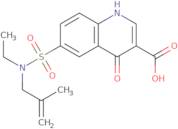 6-{[Ethyl(2-methylprop-2-en-1-yl)amino]sulfonyl}-4-oxo-1,4-dihydroquinoline-3-carboxylic acid