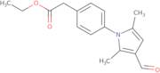 Ethyl [4-(3-formyl-2,5-dimethyl-1H-pyrrol-1-yl)phenyl]acetate