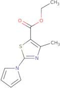 Ethyl 4-methyl-2-(1H-pyrrol-1-yl)-1,3-thiazole-5-carboxylate