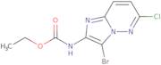 Ethyl (3-bromo-6-chloroimidazo[1,2-b]pyridazin-2-yl)carbamate