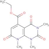 Ethyl 1,3,8-trimethyl-2,4,7-trioxo-1,2,3,4,7,8-hexahydropyrido[2,3-d]pyrimidine-5-carboxylate