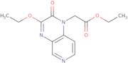 Ethyl (3-ethoxy-2-oxopyrido[3,4-b]pyrazin-1(2H)-yl)acetate