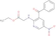 Ethyl N-(3-benzoyl-5-nitropyridin-2-yl)glycinate