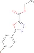 Ethyl 5-(4-fluorophenyl)-1,3,4-oxadiazole-2-carboxylate