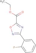 Ethyl 3-(2-fluorophenyl)-1,2,4-oxadiazole-5-carboxylate