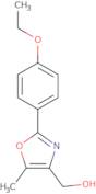 [2-(4-Ethoxyphenyl)-5-methyl-1,3-oxazol-4-yl]methanol