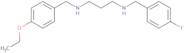 N-(4-Ethoxybenzyl)-N'-(4-fluorobenzyl)propane-1,3-diamine