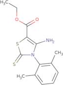 Ethyl 4-amino-3-(2,6-dimethylphenyl)-2-thioxo-2,3-dihydro-1,3-thiazole-5-carboxylate