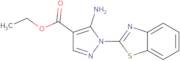 Ethyl 5-amino-1-(1,3-benzothiazol-2-yl)-1H-pyrazole-4-carboxylate