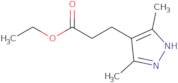 Ethyl 3-(3,5-dimethyl-1H-pyrazol-4-yl)propanoate