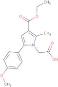 [3-(Ethoxycarbonyl)-5-(4-methoxyphenyl)-2-methyl-1H-pyrrol-1-yl]acetic acid