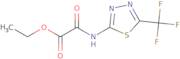 Ethyl oxo{[5-(trifluoromethyl)-1,3,4-thiadiazol-2-yl]amino}acetate