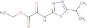 Ethyl [(5-isopropyl-1,3,4-thiadiazol-2-yl)amino](oxo)acetate