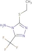 3-(Ethylthio)-5-(trifluoromethyl)-4H-1,2,4-triazol-4-amine