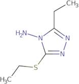 3-Ethyl-5-(ethylthio)-4H-1,2,4-triazol-4-amine
