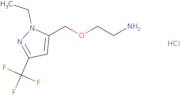 (2-{[1-Ethyl-3-(trifluoromethyl)-1H-pyrazol-5-yl]methoxy}ethyl)amine hydrochloride