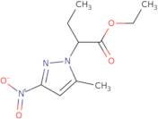 Ethyl 2-(5-methyl-3-nitro-1H-pyrazol-1-yl)butanoate