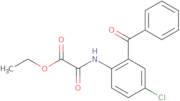 Ethyl [(2-benzoyl-4-chlorophenyl)amino](oxo)acetate