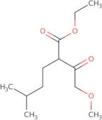 Ethyl 2-(methoxyacetyl)-5-methylhexanoate