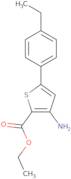 Ethyl 3-amino-5-(4-ethylphenyl)thiophene-2-carboxylate